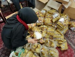 خرید ۴۰۰ کیلو سوهان گزی از اصفهان برای بچه های ایتام