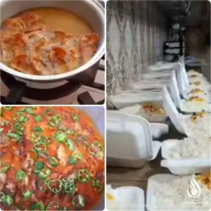 اطعام ایتام و نیازمندان